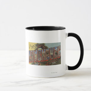 Lynchburg Virginia - stora brevplatser Mugg