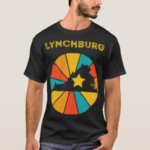 Lynchburg Virginia Vintage Distress Souvenir 1 T Shirt