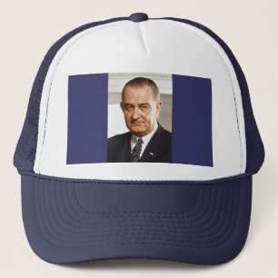 Lyndon B. Johnson 36:e president Truckerkeps
