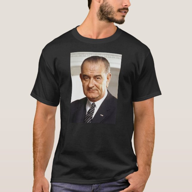 Lyndon B. Johnson 36 T Shirt (Framsida)