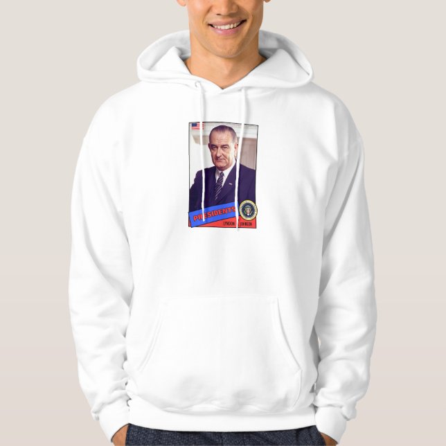 Lyndon B. Johnson Basebollkort Munkjacka (Framsida)