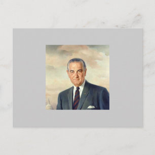 Lyndon B. Johnson Vykort