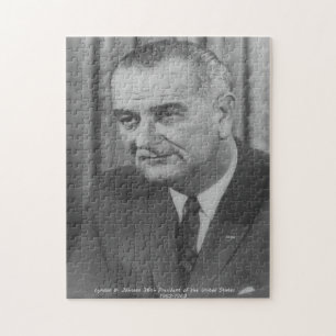 Lyndon B. Johson President of the United Stater Pussel