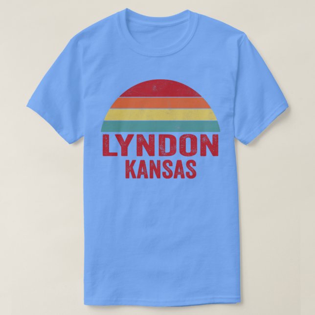 Lyndon Kansas T Shirt (Design framsida)