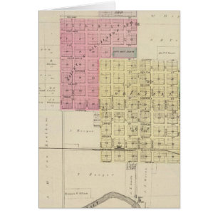 Lyndon, Osage County, Kansas Hälsningskort