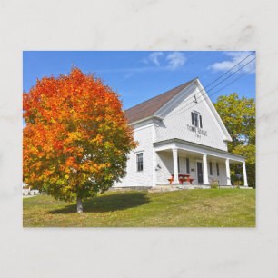 Lyndon Town House, Vermont Vykort