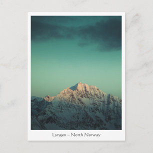 Lyngen Mountains Norge Vykort