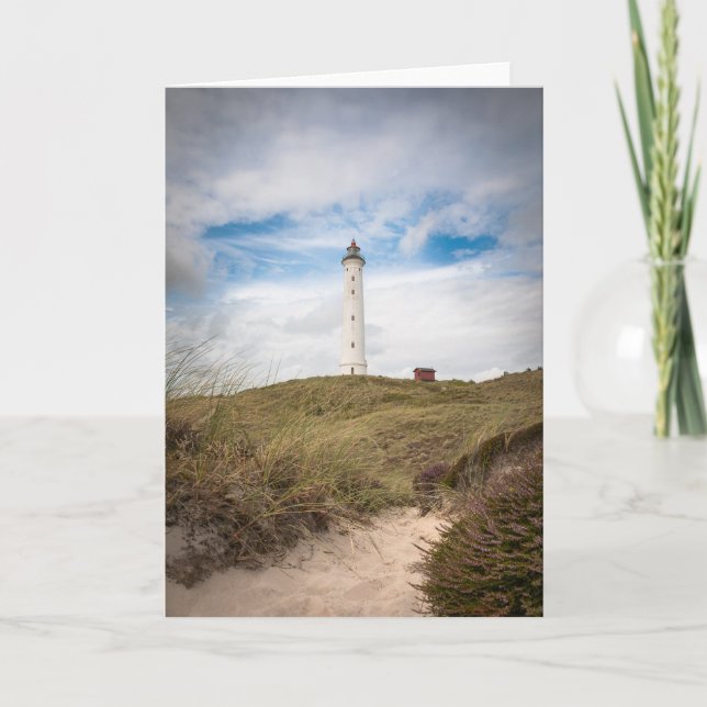 Lyngvig Lighthouse Kort (Framsida)