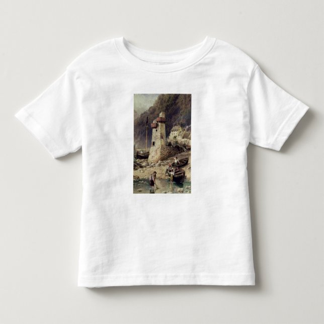 Lynmouth Devonshire T Shirt (Framsida)