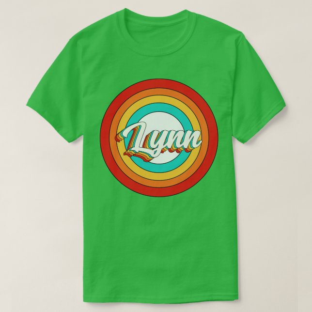 Lynn Namn Shirt Vintage Lynn Circle T (Design framsida)