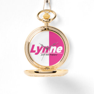 LYNNE BRAND Guld Pocket Watch Armbandsur