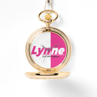 LYNNE BRAND Guld Pocket Watch Armbandsur