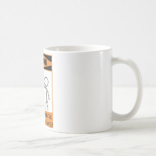 Lynnig Handbellspelare för varning Kaffemugg