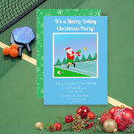 Lynny Santa Pickleball Merry Volley Julafton I Inbjudningar<br><div class="desc">En rolig julparinbjudan med Jultomten som spelar pickleball,  en populär racketsport,  är ett måste för pickleball aficionados! Om du vill ta med alla detaljer om firande i helgdag kan du bara ändra ordalydelsen. Det finns matchande party-leveranser med den här roligten inbjudan!</div>