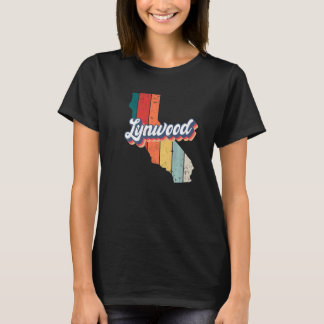 Lynwood City Retro Vintage Hometown California Pre T Shirt