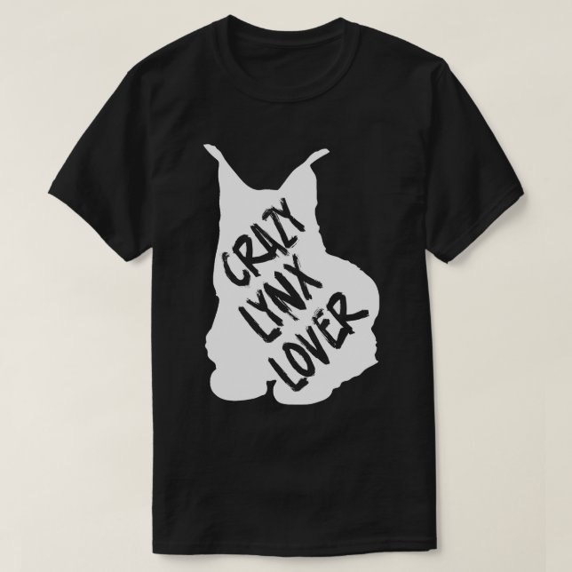 Lynx älskare t shirt (Design framsida)