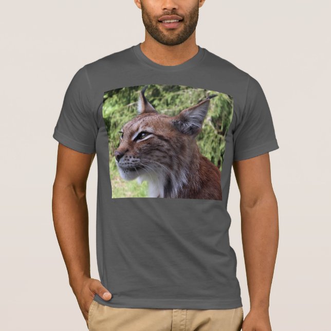 Lynx Ansikte, avslutande T-shirt (Framsida)