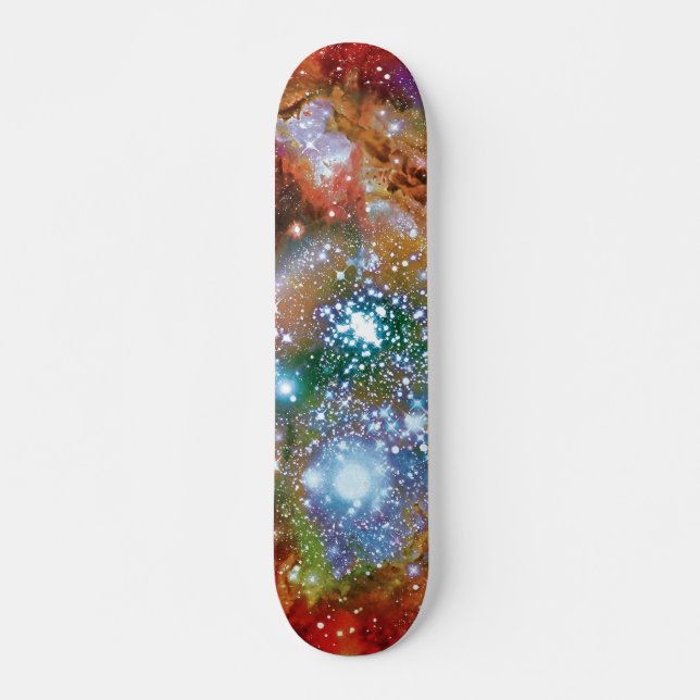 Lynx Arc Starborn Star Cluster Artist Impression Skateboard Bräda 19,5 Cm (Framsida)