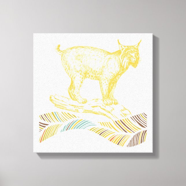 Lynx Canvastryck (Framsida)