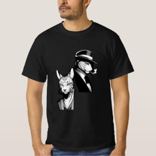 Lynx detective, noir film t shirt
