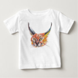 Lynx fläkt baby-skjorta tee shirt