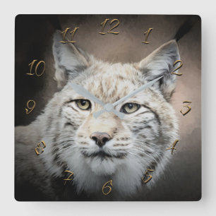 Lynx Fyrkantig Klocka