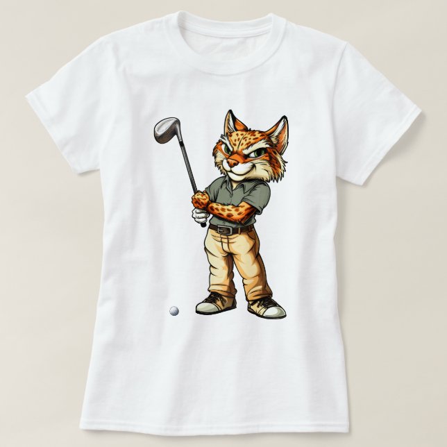 Lynx Golf T Shirt (Design framsida)