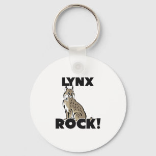 Lynx Sten Nyckelring