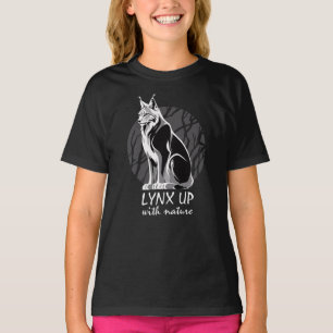 Lynx upp med natur t shirt