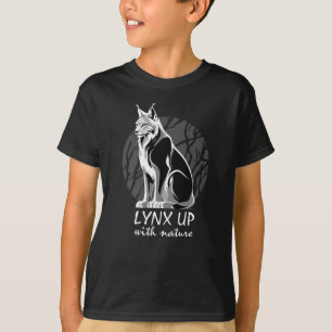 Lynx upp med natur t shirt