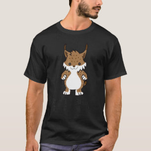 Lynxes är min Vild katt Lynx Cat från djurriket T Shirt
