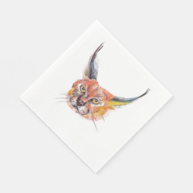 Lynxs Luncheon Pappra Napkins Pappersservett (Hörn)