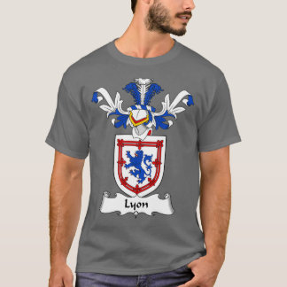 Lyon Coat of Arms Family Crest T Shirt