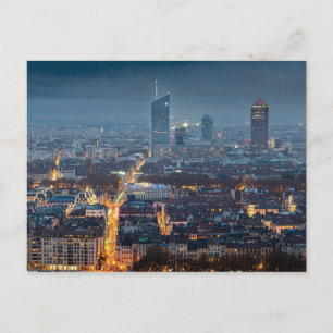 Lyon de nuit vykort
