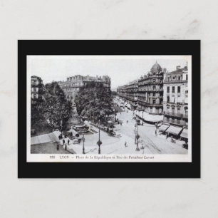Lyon, Frankrike 1910 Årgång Vykort