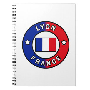 Lyon Frankrike Anteckningsbok