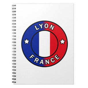 Lyon Frankrike Anteckningsbok