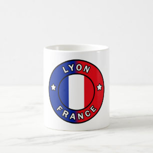Lyon Frankrike Kaffemugg