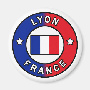 Lyon Frankrike Magnet