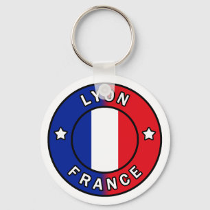 Lyon Frankrike Nyckelring