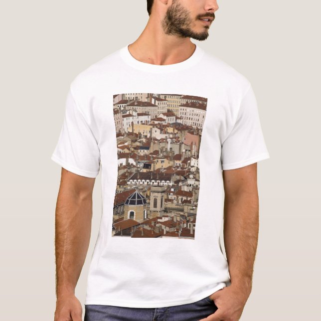 Lyon, Frankrike T-shirt (Framsida)