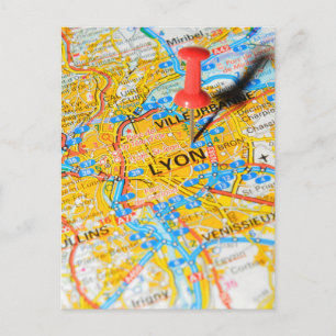 Lyon, Frankrike Vykort