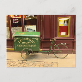 Lyon, Frankrike-vykort. Cykel, dubbla strömmar Vykort
