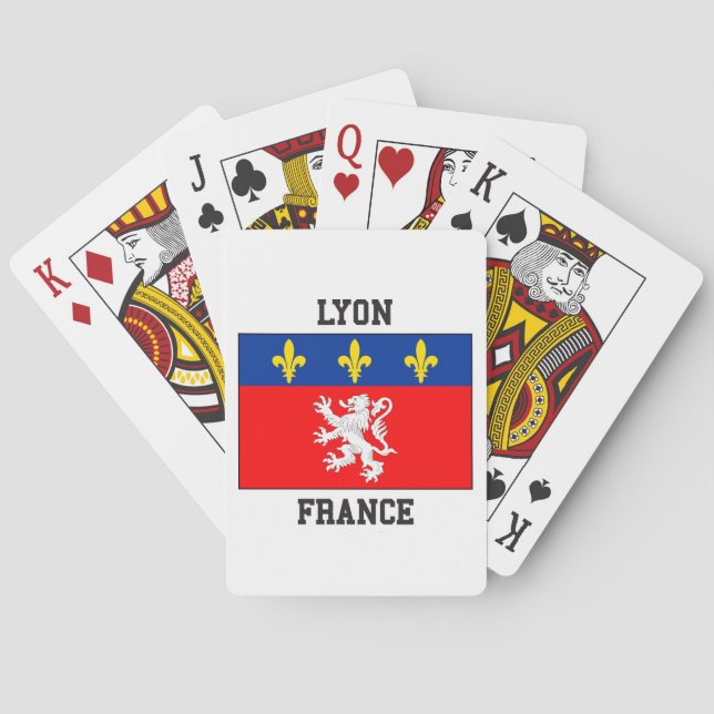 Lyon frankriken casinokort (Baksidan)