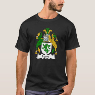 Lyon Jackar Arm Lyons Family Crest T Shirt