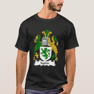 Lyon Jackar av Arm Lyons Family Crest Classic T Shirt