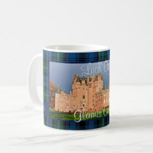 Lyon Klans Glamis Castle Scotland Anpassningsbar P Kaffemugg