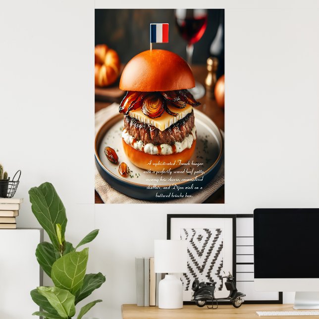 Lyon Lyxburgare 24x36 Poster (Hemmakontoret)