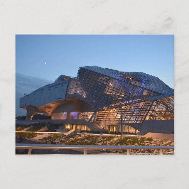Lyon Musée des Confluences Vykort (Framsida)