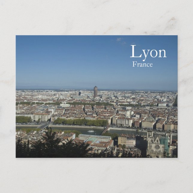 Lyon Vykort (Framsida)